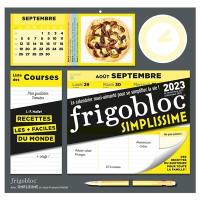 Frigobloc Simplissime : le calendrier maxi-aimanté pour se simplifier la vie ! : de septembre 2022 à décembre 2023