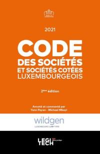 Code des sociétés et sociétés cotées luxembourgeois : 2021