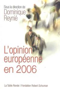 L'opinion européenne en 2006