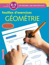 Géométrie : feuilles d'exercices : CE2-3e primaire, 8-9 ans