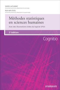 Méthodes statistiques en sciences humaines : avec des illustrations tirées du logiciel SPSS