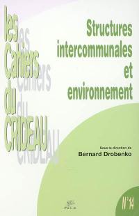 Structures intercommunales et environnement : colloque Tulle, 27 février 2003