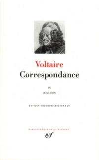 Correspondance. Vol. 9. Juillet 1767-septembre 1769