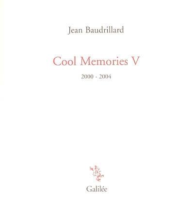 Cool memories. Vol. 5. 2000-2004