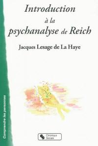 Introduction à la psychanalyse de Reich