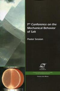 7th Conference on the mechanical behavior of salt : poster session