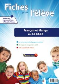 Fiches pour l'élève. Français et manga au CE1-CE2