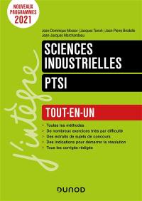 Sciences industrielles pour l'ingénieur : PTSI : tout-en-un