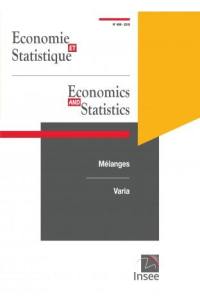 Economie et statistique, n° 499