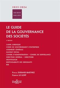 Le guide de la gouvernance des sociétés : 2023-2024