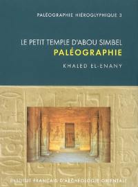 Le petit temple d'Abou Simbel : paléographie