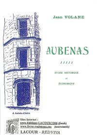 Aubenas : étude historique, économie