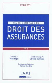 Revue générale du droit des assurances, n° 1 (2011)