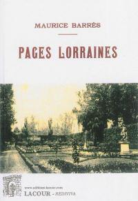 Pages lorraines