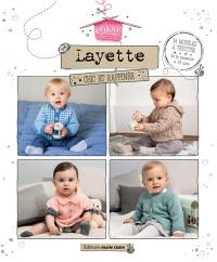 Layette chic et raffinée : 34 modèles à tricoter : de la naissance à 24 mois
