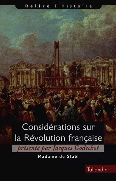 Considérations sur la Révolution française