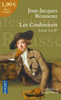 Les confessions : livres I-IV