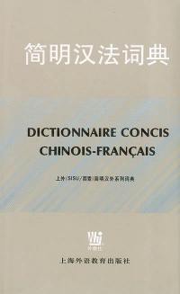 Dictionnaire concis chinois-français