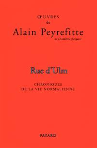 Rue d'Ulm : chronique de la vie normalienne, édition du bicentenaire