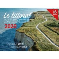 L'océan et le littoral : calendrier 2020 : 16 mois, septembre 2019-décembre 2020
