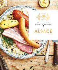 Alsace : 70 recettes gourmandes venues de l'Est élaborées avec amour