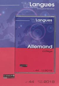 TV langues : allemand, collège, n° 44