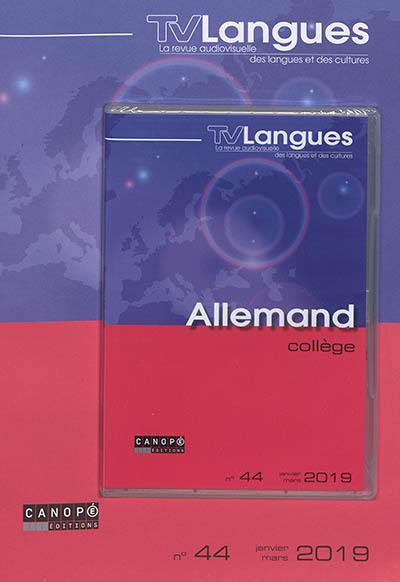 TV langues : allemand, collège, n° 44