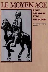 Moyen âge (Le) : revue d'histoire et de philologie