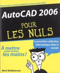 AutoCAD 2006 pour les nuls