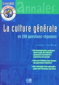 La culture générale en 200 questions-réponses