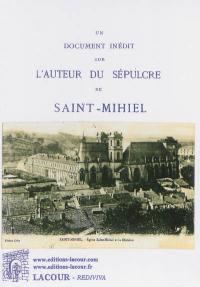 Un document inédit sur l'auteur du sépulcre de Saint-Mihiel