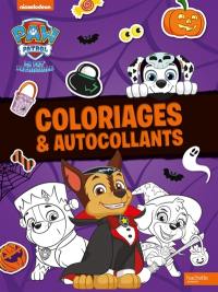 La Pat' Patrouille : Coloriages et autocollants Halloween