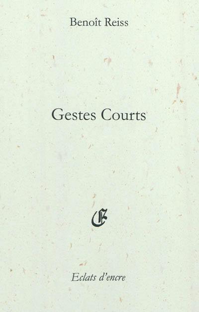 Gestes courts