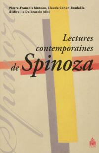 Lectures contemporaines de Spinoza