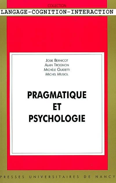 Pragmatique et psychologie
