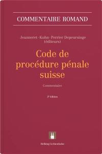 CPP, Code de procédure pénale suisse : commentaire