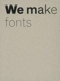 ECAL-typographie : we make fonts