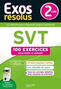 SVT 2de : 100 exercices progressifs et minutés