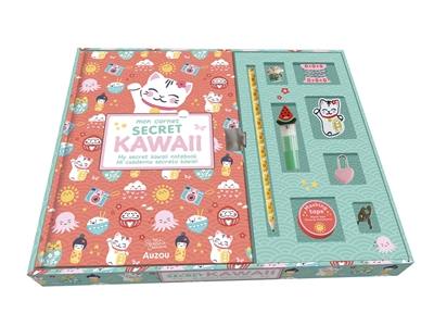 Mon carnet secret kawaii. My secret kawaii notebook. Mi cuaderno secreto kawaii