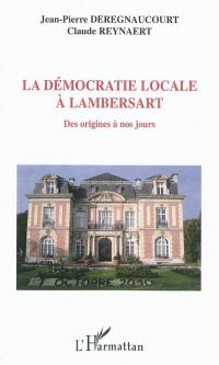 La démocratie locale à Lambersart : des origines à nos jours