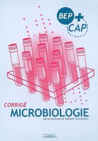 Corrigé microbiologie : BEP + CAP
