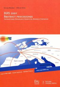 OGRS 2009 : abstract proceedings