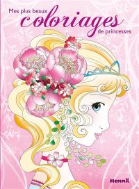 Mes plus beaux coloriages de princesses : rose