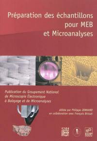 Préparation des échantillons pour MEB et microanalyses