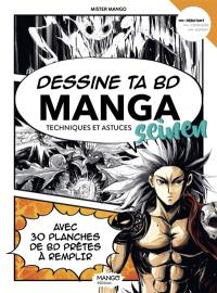Dessine ta BD manga seinen : techniques et astuces : débutant