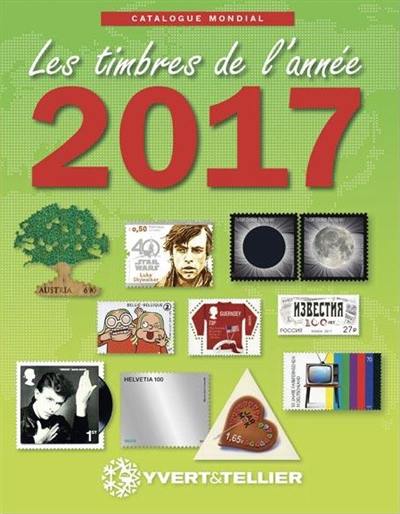 Catalogue de timbres-poste : nouveautés mondiales de l'année 2017