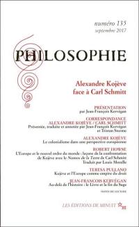 Philosophie, n° 135. Alexandre Kojève face à Carl Schmitt