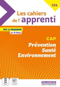 Prévention, santé, environnement, CAP, CFA : tout le programme en 70 fiches