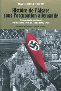 Histoire de l'Alsace sous l'occupation allemande : 1940-1945
