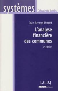 L'analyse financière des communes